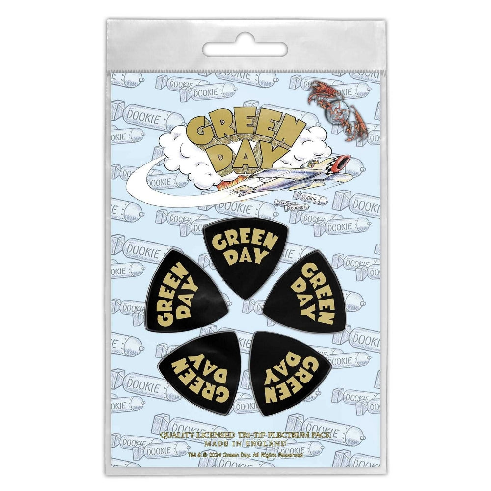 Green Day - Dookie Logo - Guitar Pick Set - Razamataz