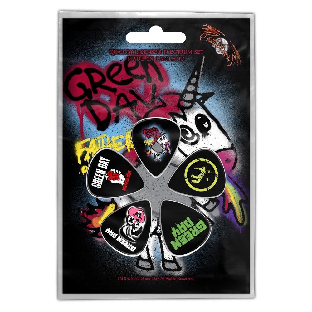 Green Day - Father of all Motherfuckers - Guitar Pick Set - Razamataz