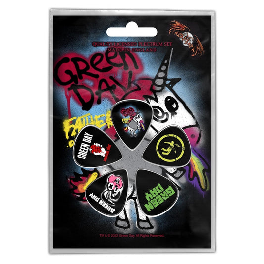 Green Day - Father of all Motherfuckers - Guitar Pick Set - Razamataz