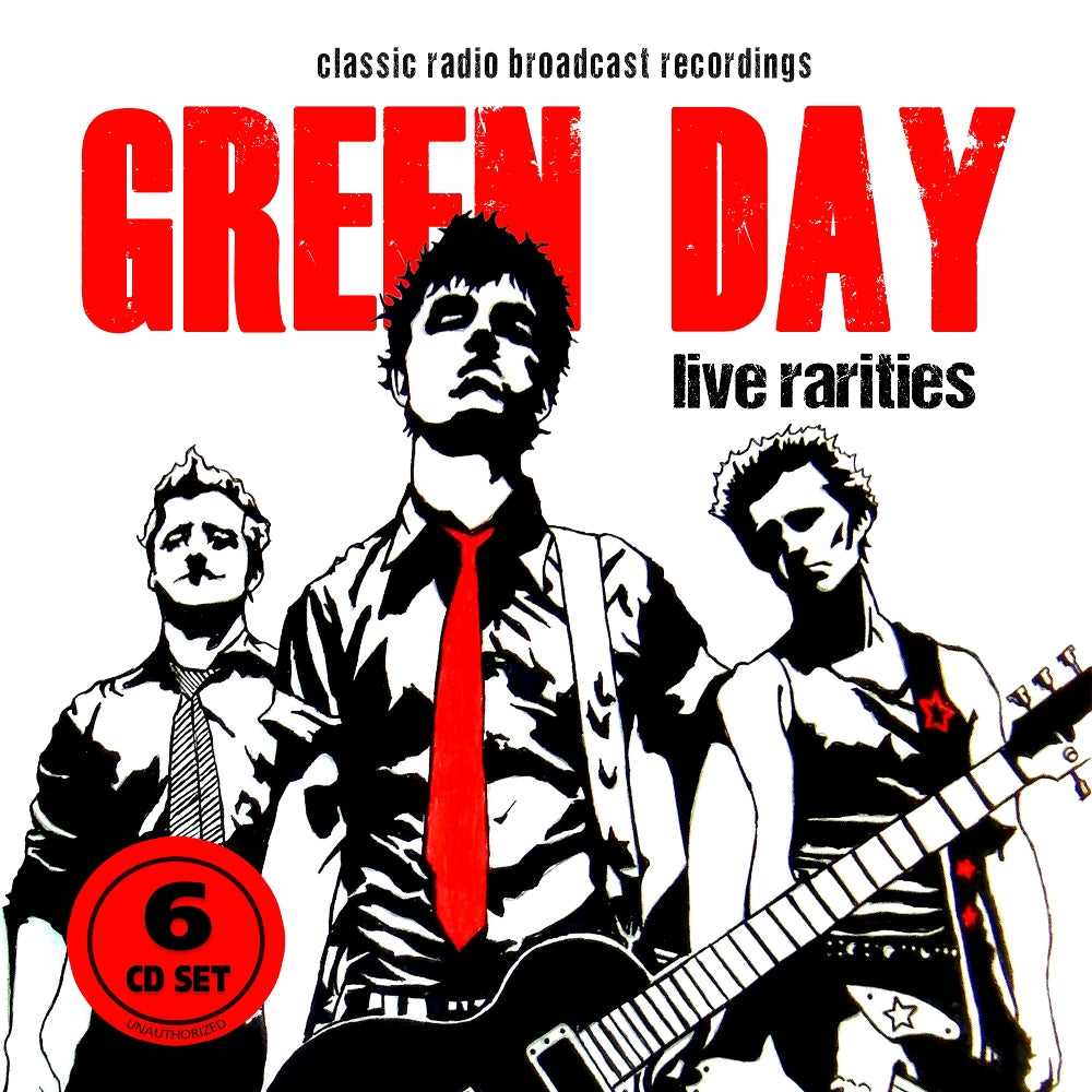 Green Day - Live Rarities (Classic Radio Brodcast Recordings) - 6CD DIGISLEEVE - Laser Media