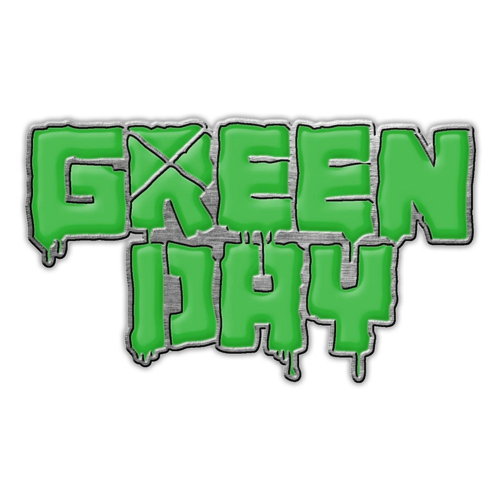 Green Day - Logo - METAL PIN - Razamataz