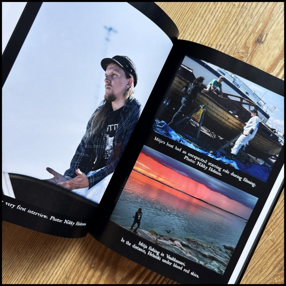 Grilo Do Demo - Home of the Waves: Conversations with Moonsorrow - BOOK - Crypt Publications - Image 3