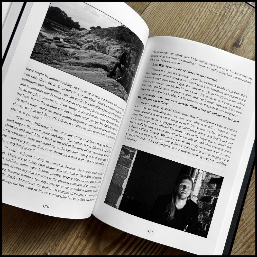Grilo Do Demo - Home of the Waves: Conversations with Moonsorrow - BOOK - Crypt Publications - Image 4