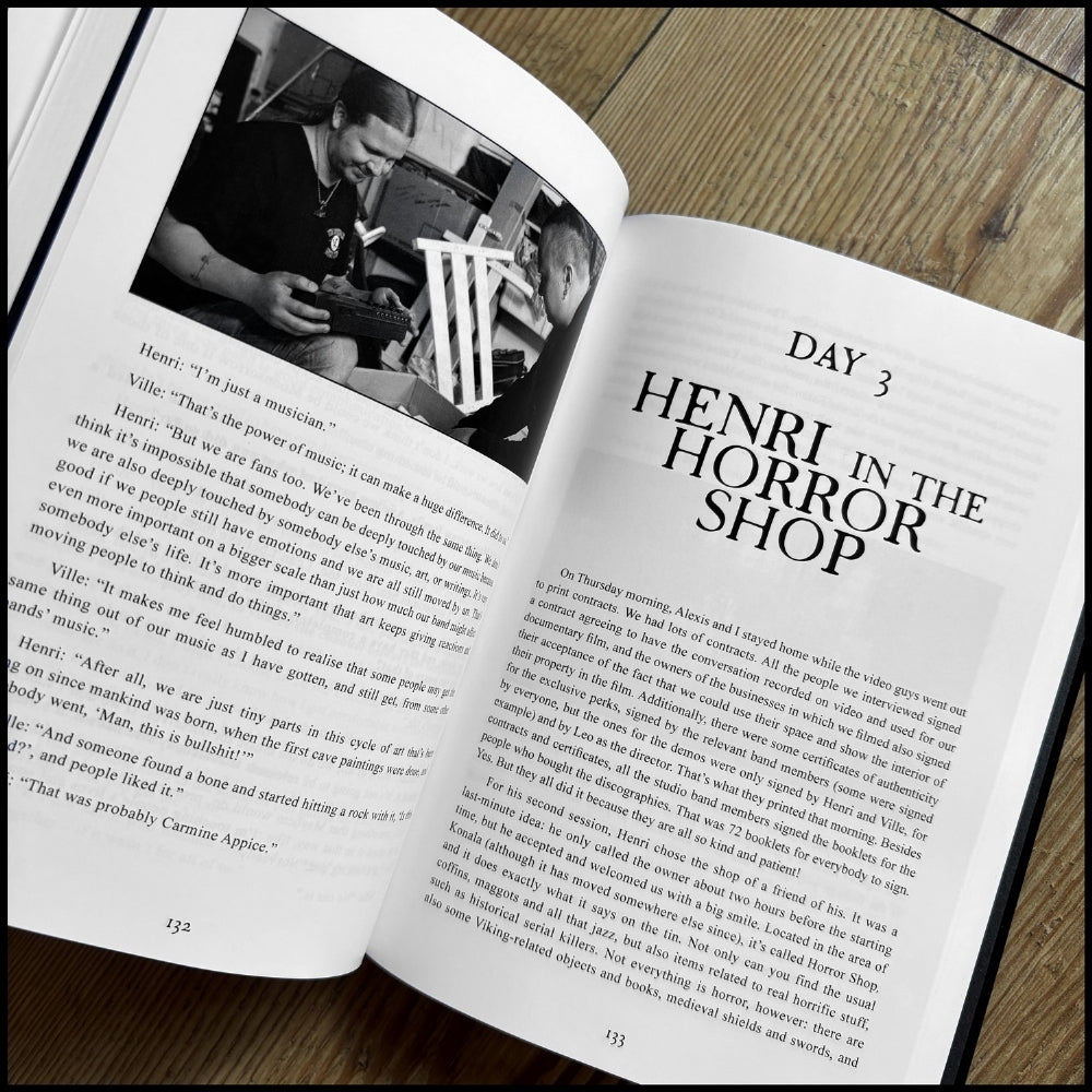 Grilo Do Demo - Home of the Waves: Conversations with Moonsorrow - BOOK - Crypt Publications - Image 5