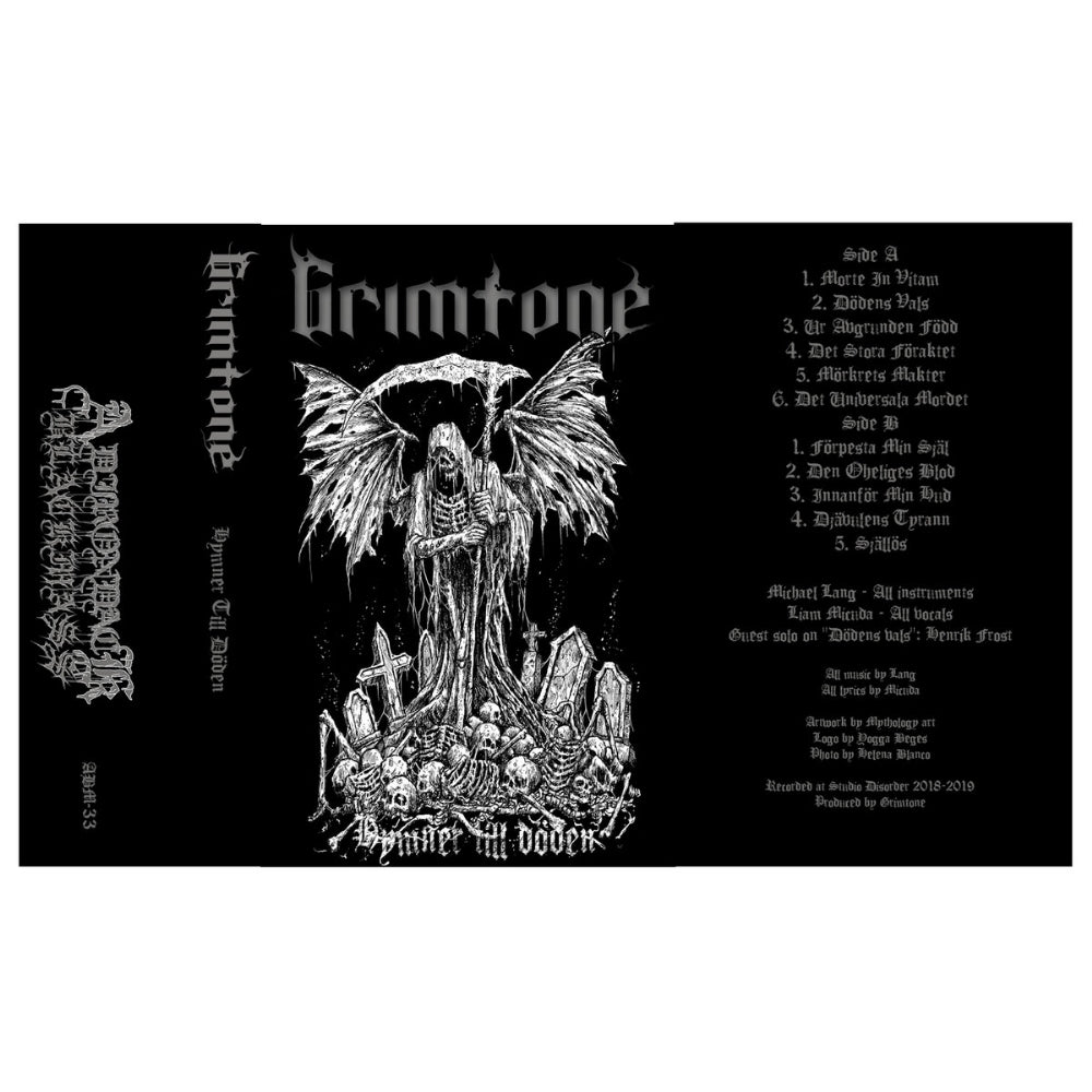 Grimtone - Hymner Till Doden - CASSETTE - Adirondack Black Mass