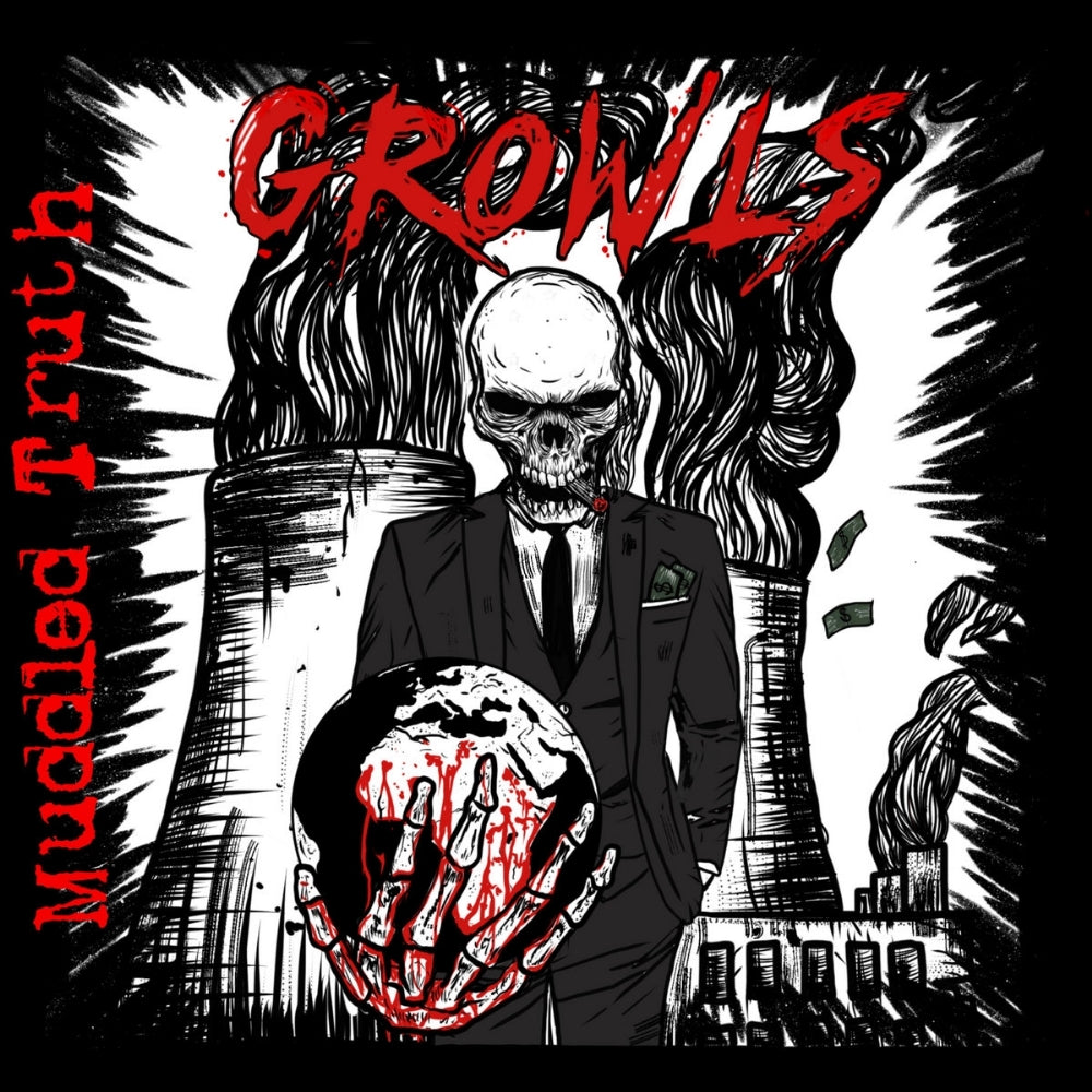 Growls - Muddled Truth - LP - France Black Death Grind