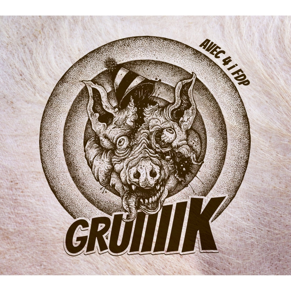 Gruiiiik - Avec 4 I Fdp - CD DIGIPAK - France Black Death Grind