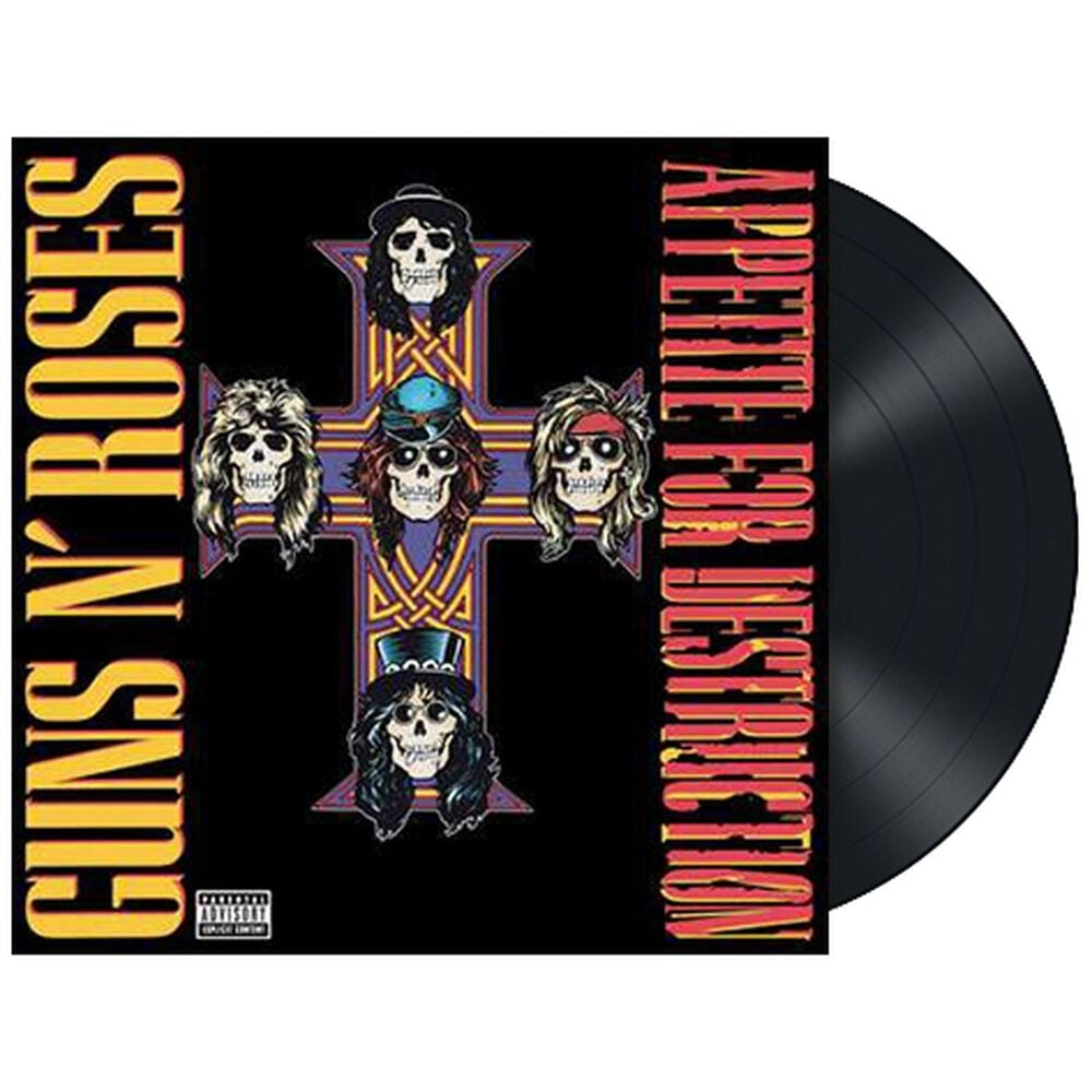 Guns N' Roses - Appetite For Destruction - LP - Geffen Records