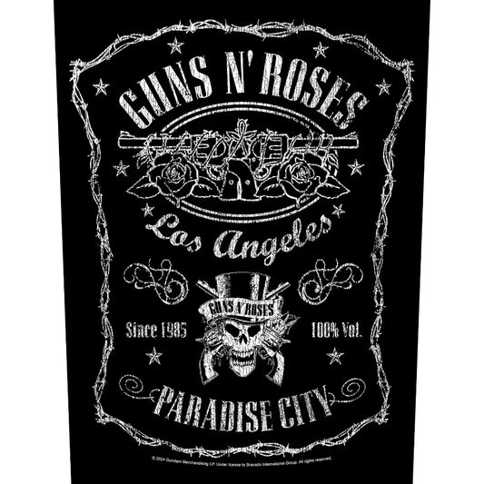 Guns N' Roses - Paradise City - BACKPATCH - Razamataz