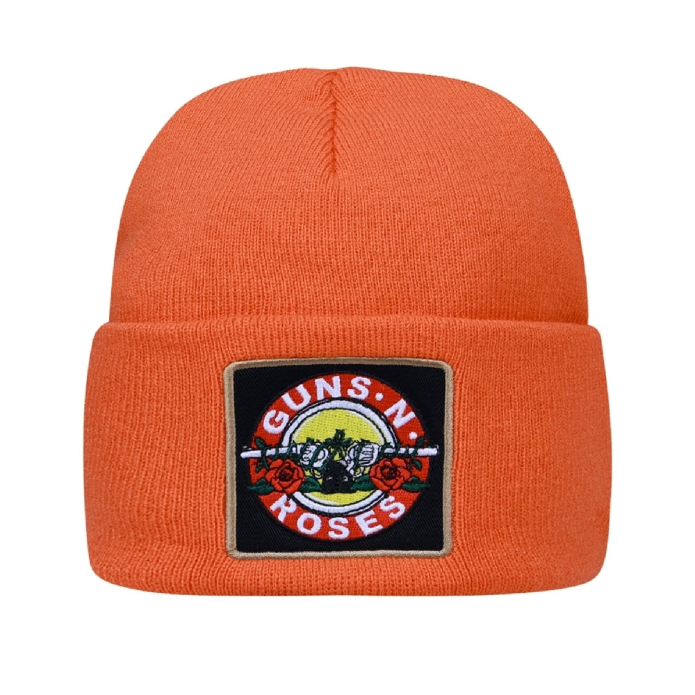 Guns N' Roses - Patch Logo - Beanie Hat - Amplified