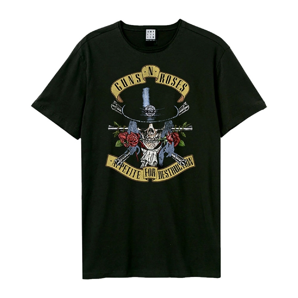 Guns N' Roses - Top Hat Skull - T-shirt - Amplified