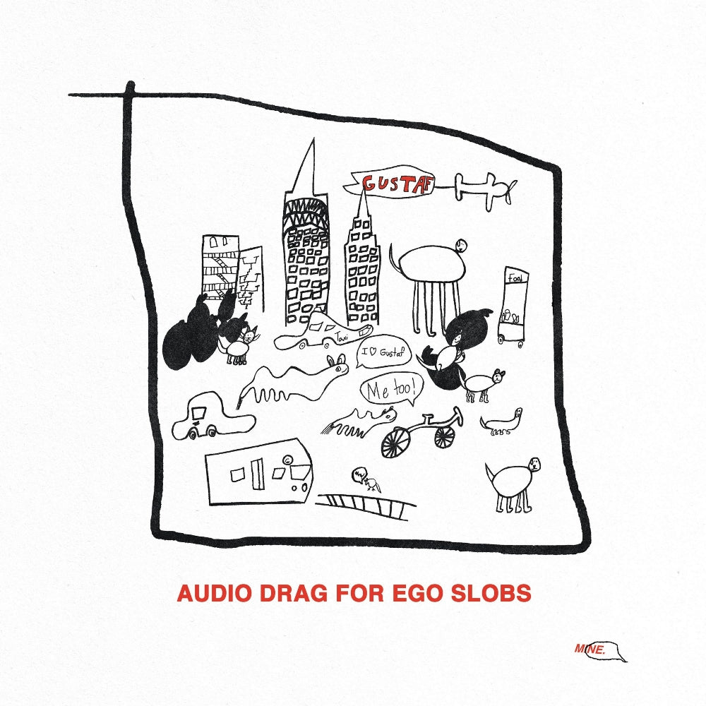 Gustaf - Audio Drag For Ego Slobs - CD DIGISLEEVE - Royal Mountain Records
