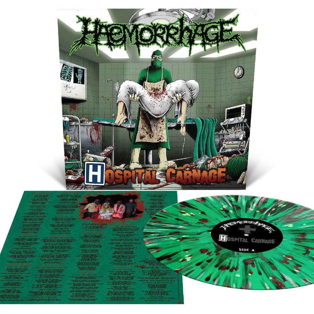 Haemorrhage - Hospital Carnage - LP COLOURED - Relapse Records