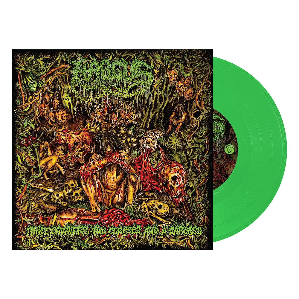 Haggus - 3 Cadavers, 2 Corpses And A Carcass - 7" vinyl coloured - Tankcrimes