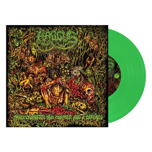 Haggus - 3 Cadavers, 2 Corpses And A Carcass - 7" vinyl coloured - Tankcrimes
