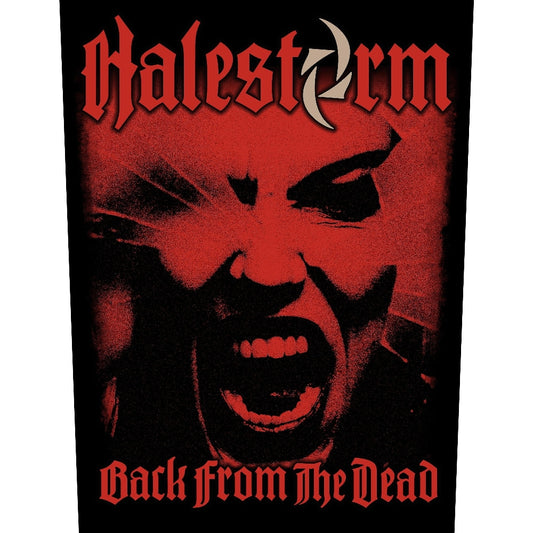Halestorm - Back From The Dead - BACKPATCH - Razamataz