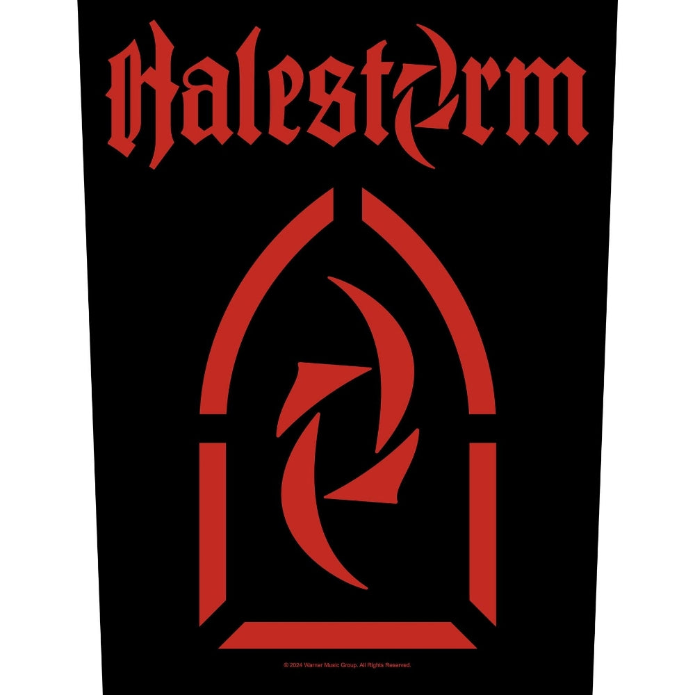 Halestorm - Logo - BACKPATCH - Razamataz
