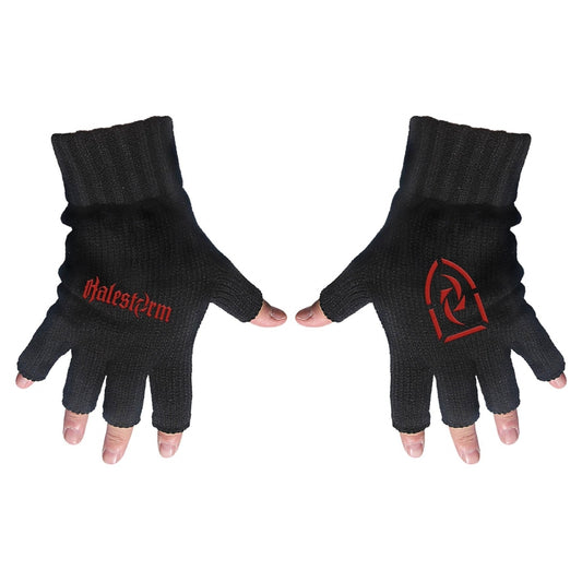 Halestorm - Logo - FINGERLESS GLOVES - Razamataz