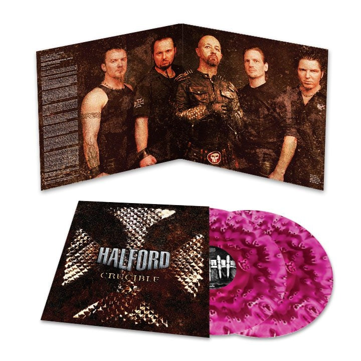 Halford - Crucible - DOUBLE LP GATEFOLD COLOURED - Manic Vision Records