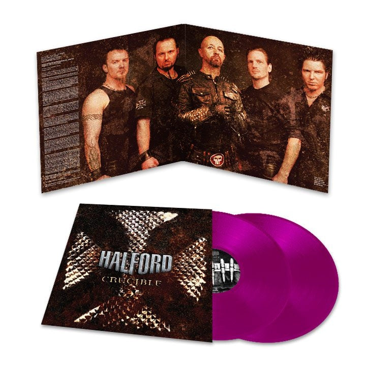 Halford - Crucible - DOUBLE LP GATEFOLD COLOURED - Manic Vision Records