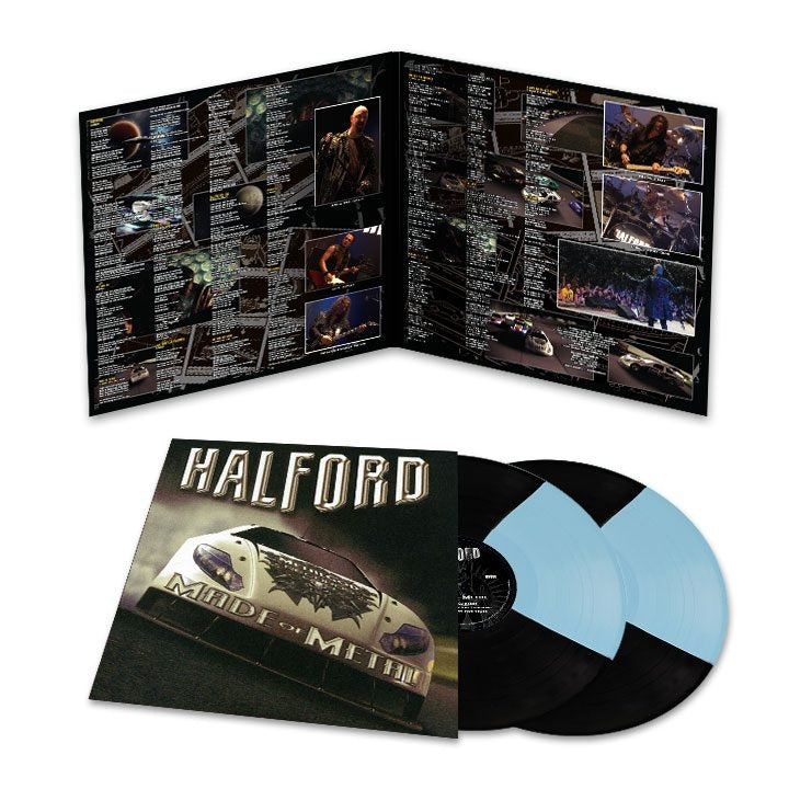 Halford - Made Of Metal - DOUBLE LP GATEFOLD COLOURED - Manic Vision Records