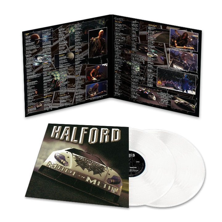 Halford - Made Of Metal - DOUBLE LP GATEFOLD COLOURED - Manic Vision Records