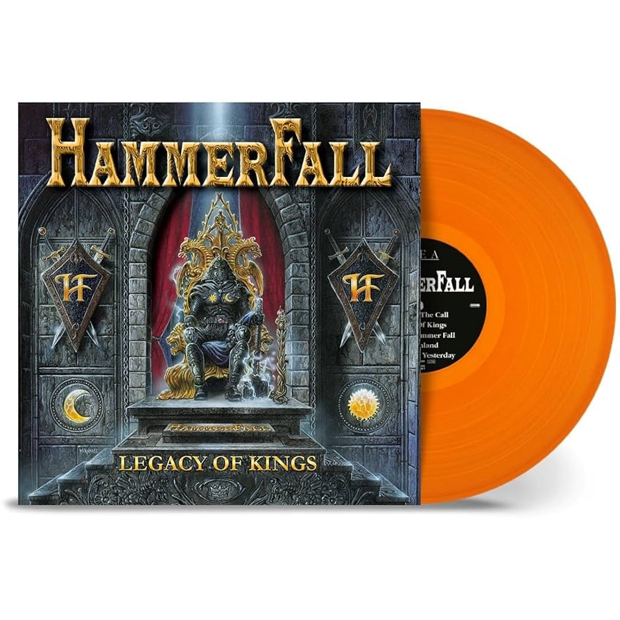 HammerFall - Legacy of Kings - LP Gatefold Coloured - Nuclear Blast