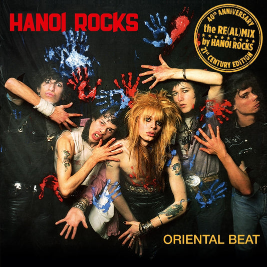 Hanoi Rocks - Oriental Beat – 40th Anniversary Re(al)mix - CD DIGIPAK - Svart Records