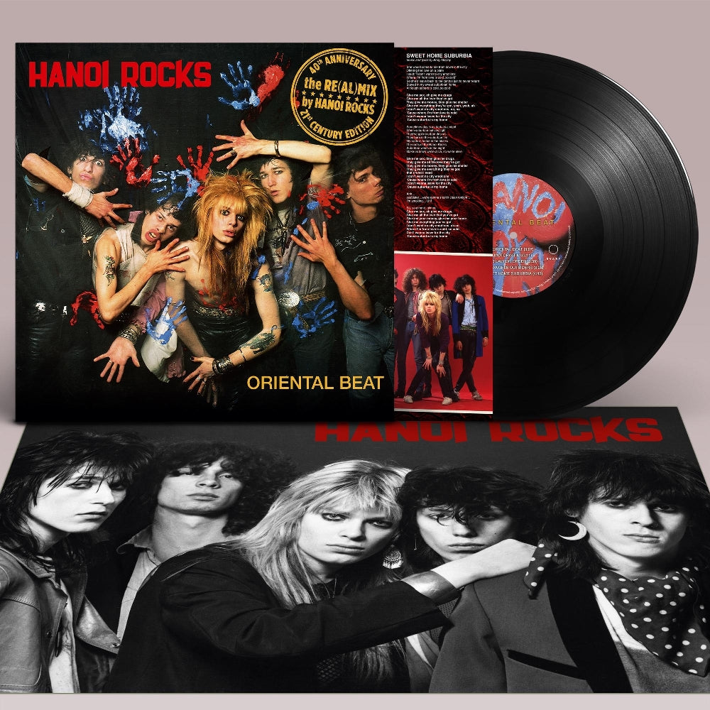 Hanoi Rocks - Oriental Beat – 40th Anniversary Re(al)mix - LP - Svart Records