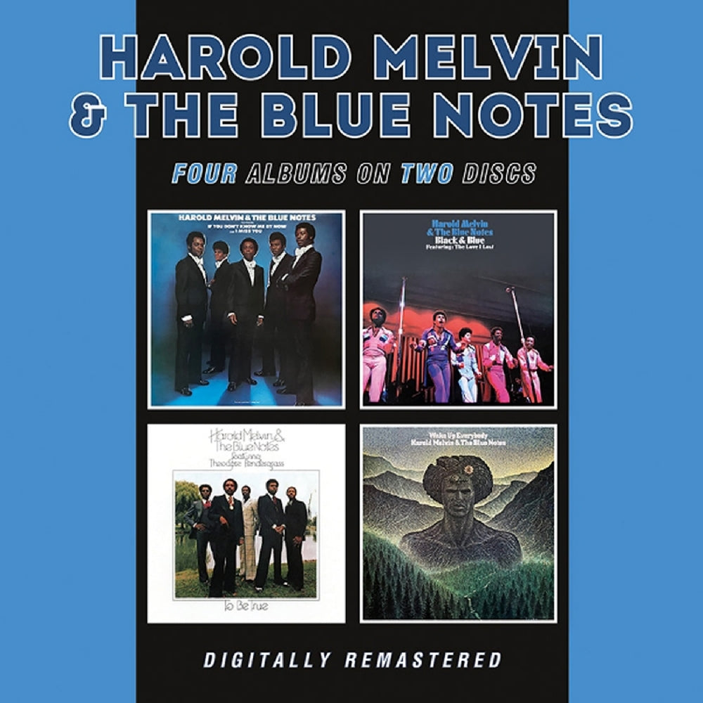 Harold Melvin & The Blue Notes - I Miss You/Black & Blue/+ - CD - BGO records