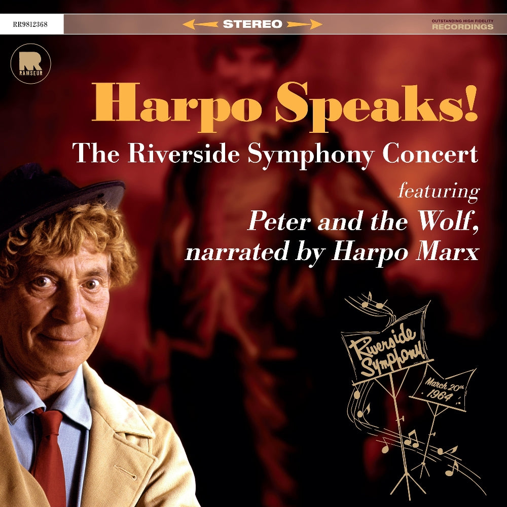 Harpo Marx - Harpo Speaks! - The Riverside Symphony Concert featuring Peter and the Wolf - CD - Ramseur Records