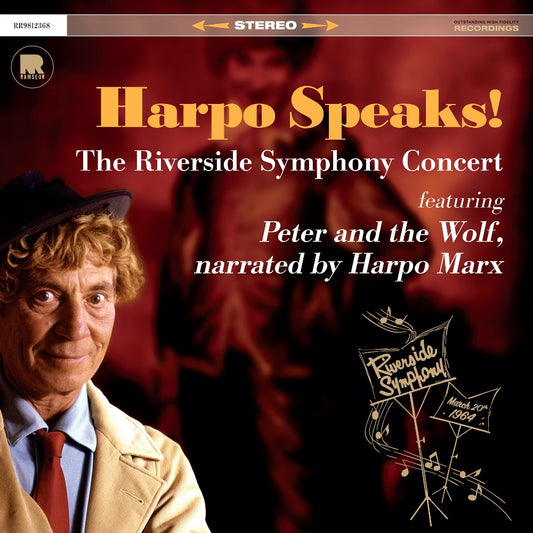 Harpo Marx - Harpo Speaks! - The Riverside Symphony Concert featuring Peter and the Wolf - CD - Ramseur Records