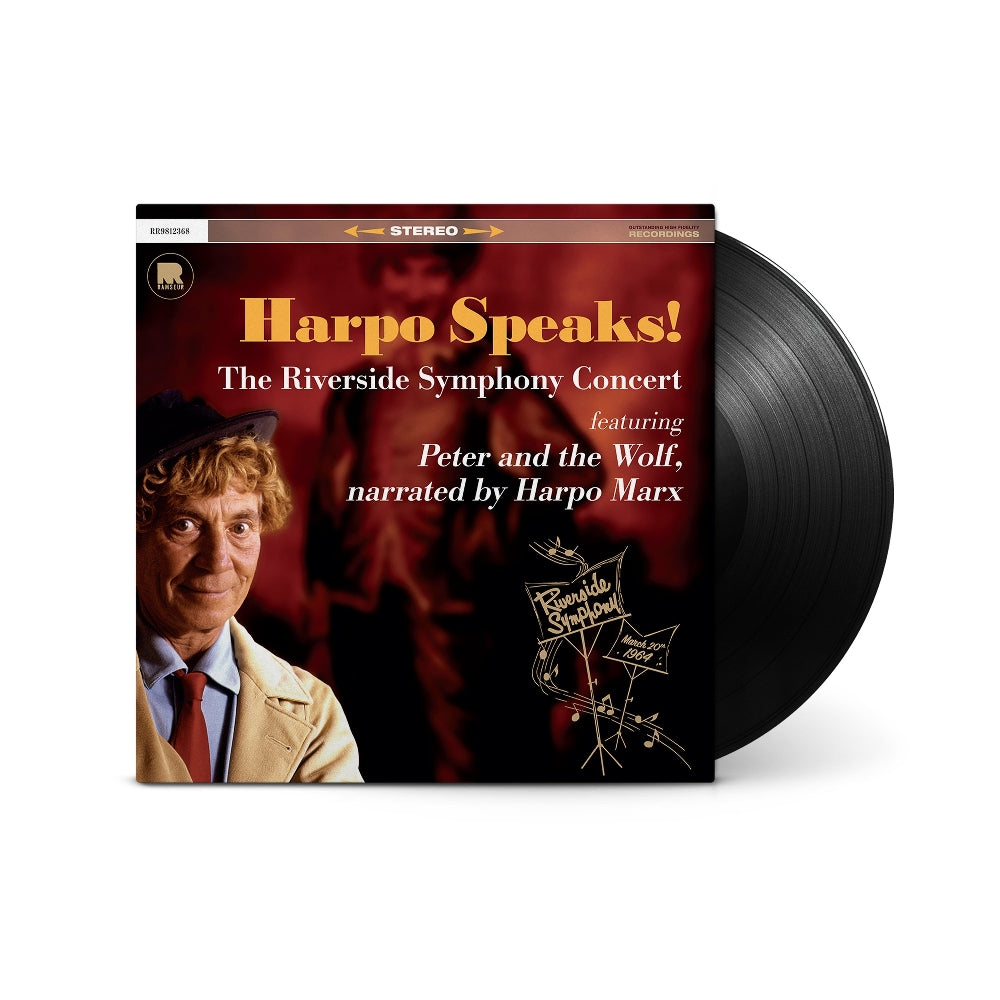 Harpo Marx - Harpo Speaks! - The Riverside Symphony Concert featuring Peter and the Wolf - LP - Ramseur Records