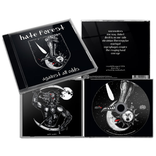Hate Forest - Against All Odds - CD - Osmose Productions - Image 2
