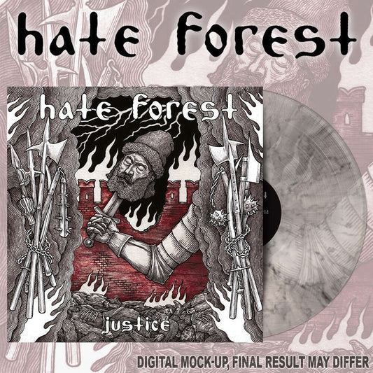 Hate Forest - Justice - LP COLOURED - Osmose Productions