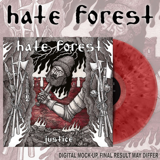 Hate Forest - Justice - LP COLOURED - Osmose Productions