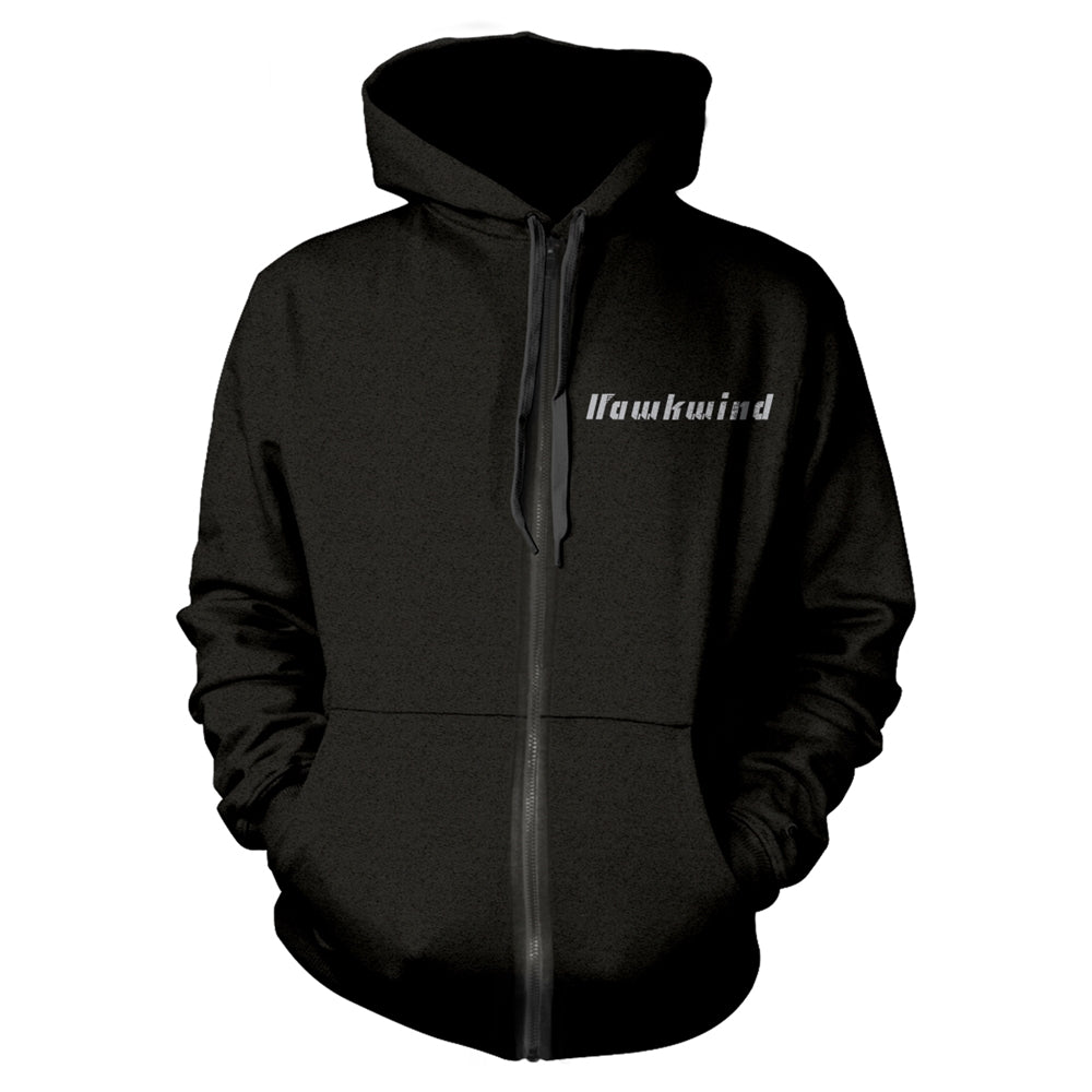 Hawkwind - Doremi (silver) - Hooded Sweat Shirt Zip - PHD