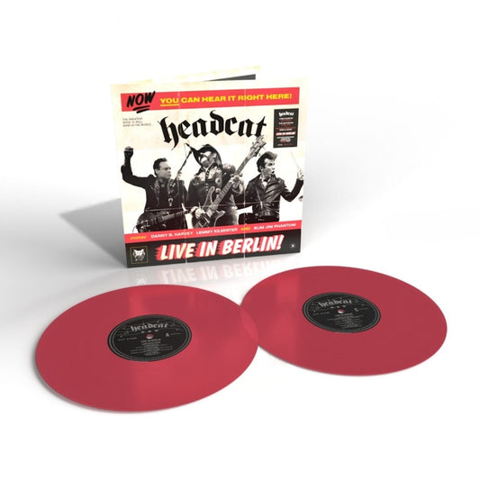 Headcat - Live In Berlin - DOUBLE LP GATEFOLD COLOURED - BMG