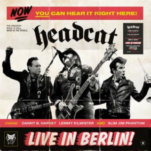 Headcat - Live In Berlin - DOUBLE LP GATEFOLD COLOURED - BMG - Image 2