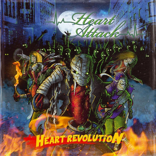 Heart Attack - Heart Revolution - CD - Sleaszy Rider Records