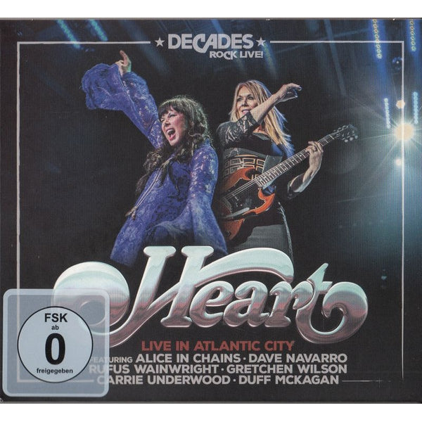 Heart - Live In Atlantic City - CD + Blu-ray digisleeve - earMUSIC
