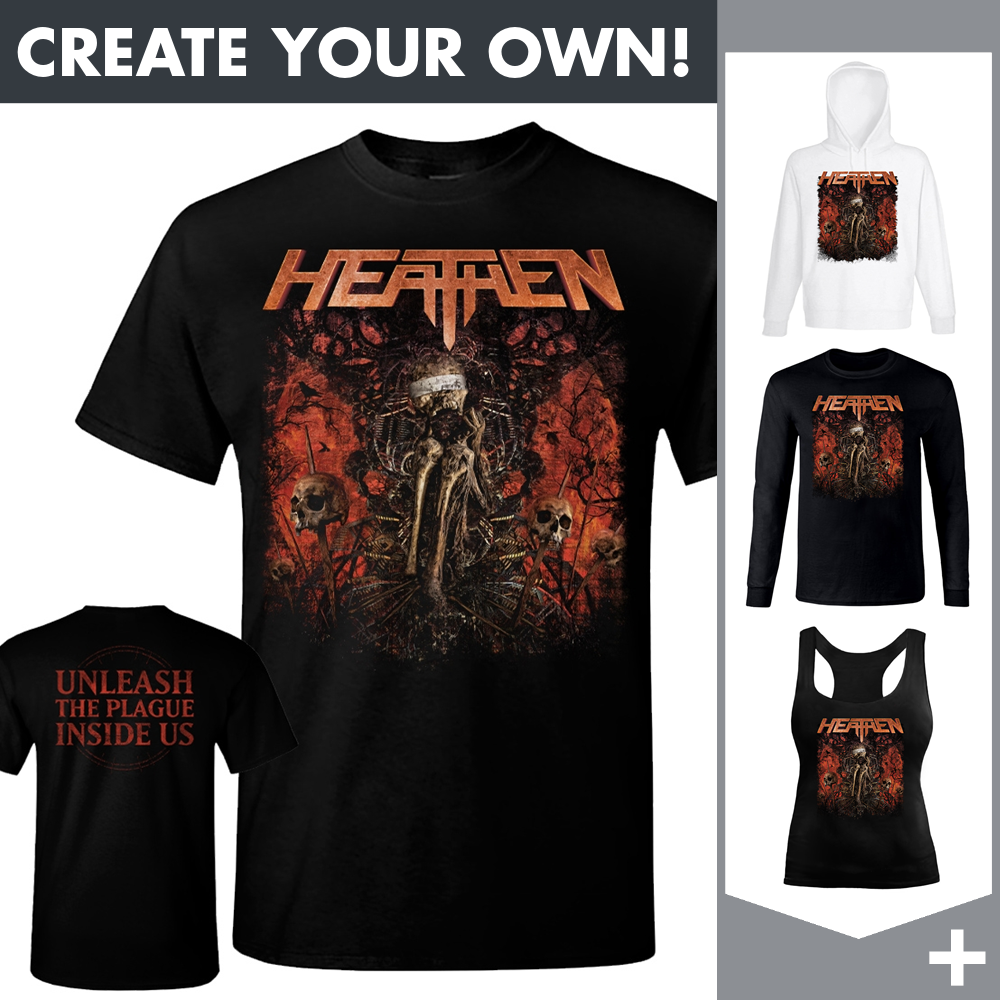 Heathen - Unleash The Plague - Merchandising