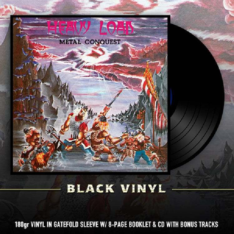 Heavy Load - Metal Conquest - LP GATEFOLD + CD - No Remorse