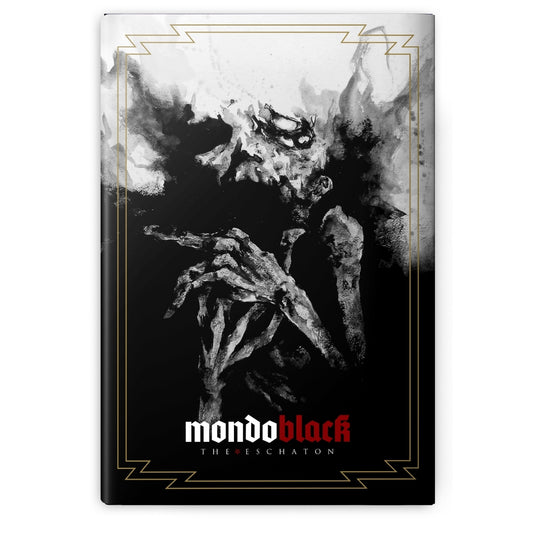 Heavy Music Artwork - Mondo Black - The Eschaton - BOOK - Heavy Music Artwork