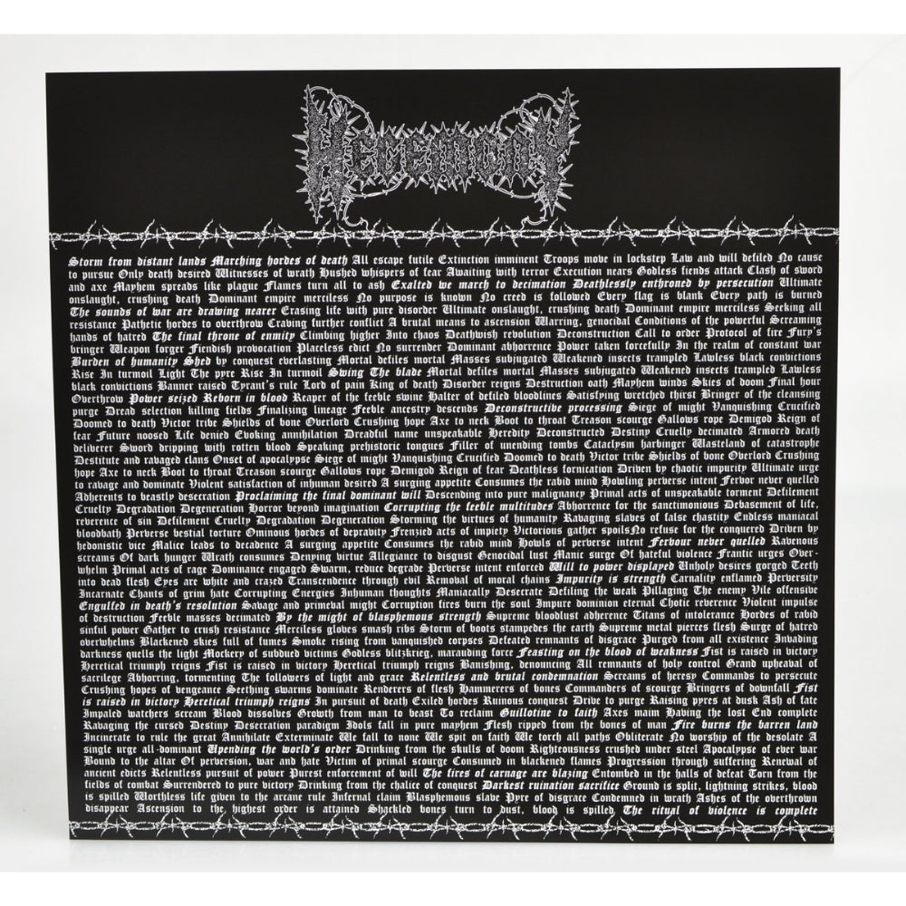 Hegemony - Enthroned By Persecution - LP - Hells Headbangers Records - Image 3