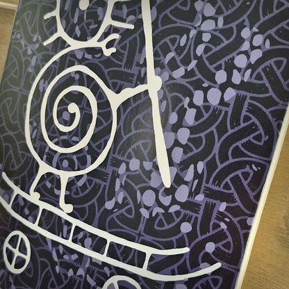 Heilung - Warrior Snail - Decorative Skateboard - Season of Mist - Image 2