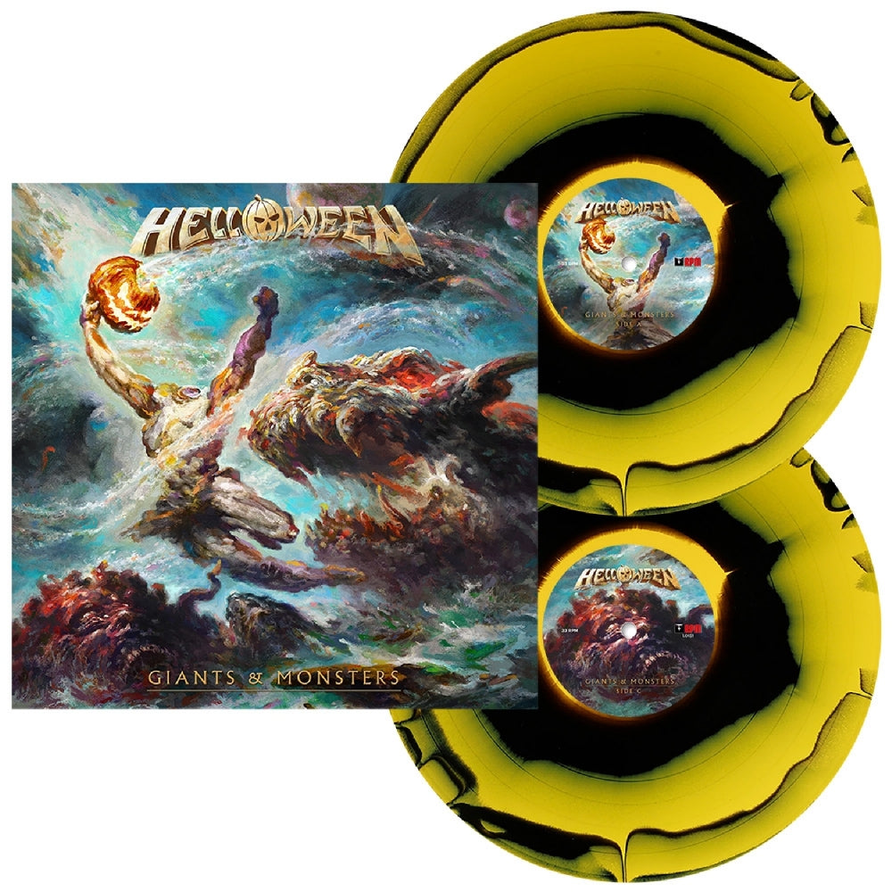 Helloween - Giants & Monsters - DOUBLE LP GATEFOLD COLOURED - Reigning Phoenix Music