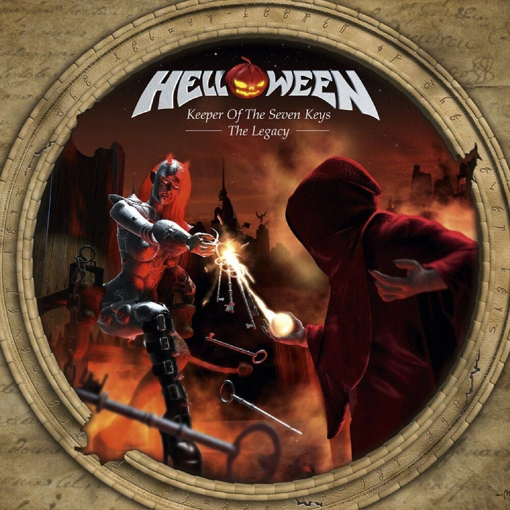 Helloween - Keeper Of The Seven Keys – The Legacy - DOUBLE LP GATEFOLD COLOURED - Reigning Phoenix Music - Image 2