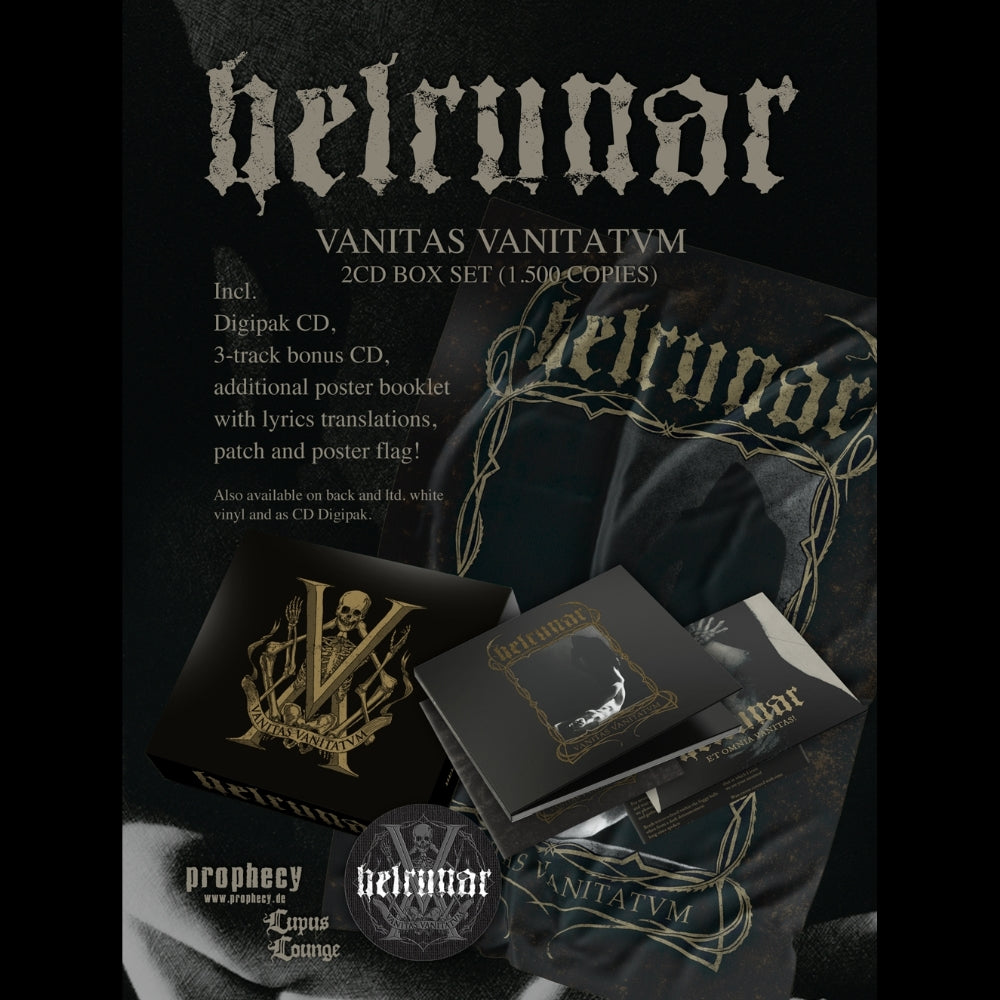 Helrunar - Vanitas Vanitatvm - 2CD BOX - Prophecy Productions - Image 2
