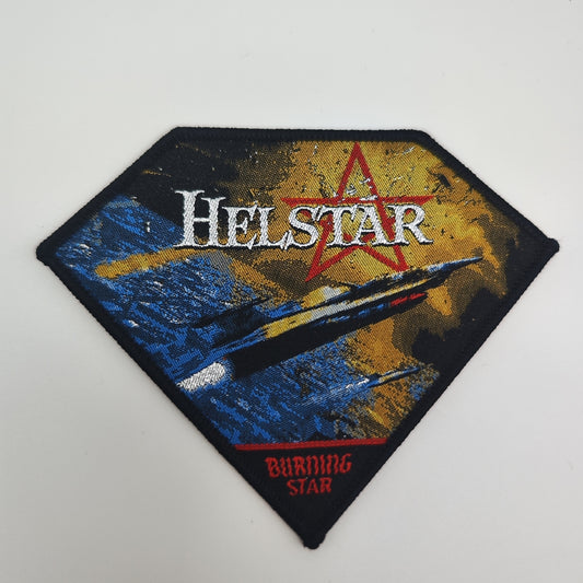 Helstar - Burning star - Patch - Woven Hoof
